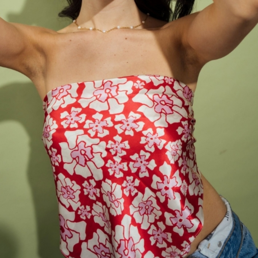 Cherry Blossom Silk Scarf
